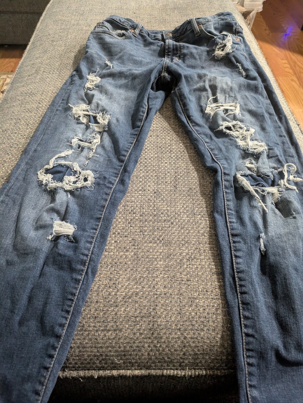 Distressed Jeans